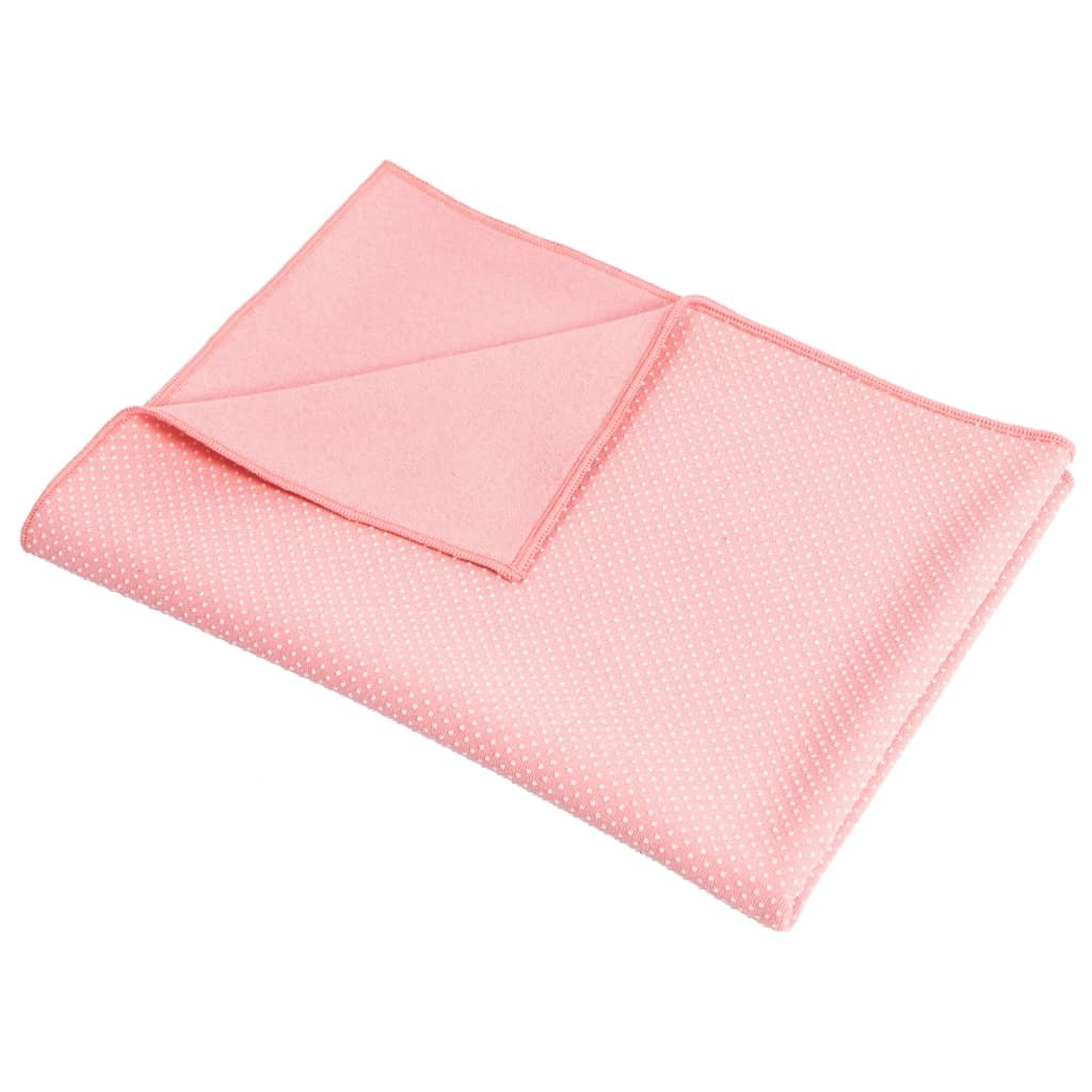 Pure2Improve Yoga Towel Anti-Slip Pink